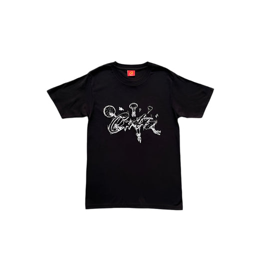 CORTEIZ ALLSTARZ SKYDIVER TEE BLACK Status Shipping