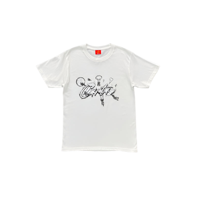 CORTEIZ ALLSTARZ SKYDIVER TEE WHITE Status Shipping