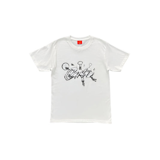 CORTEIZ ALLSTARZ SKYDIVER TEE WHITE Status Shipping