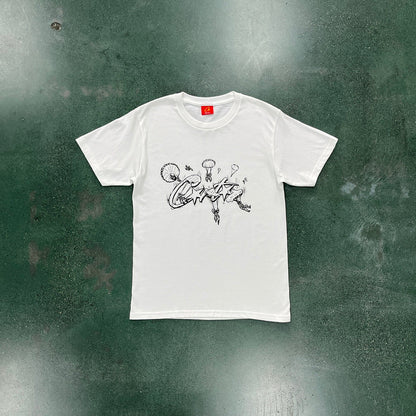 CORTEIZ ALLSTARZ SKYDIVER TEE WHITE Status Shipping