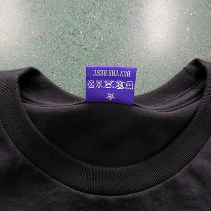 CORTEIZ OG ALCATRAZ TEE TRIPLE BLACK Status Shipping
