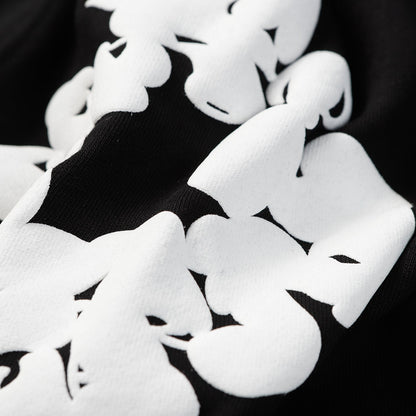 DENIM TEARS COTTON WREATH HOODIE BLACK Status Shipping