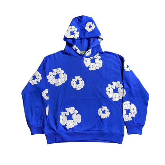 DENIM TEARS COTTON WREATH HOODIE DEEP BLUE Status Shipping