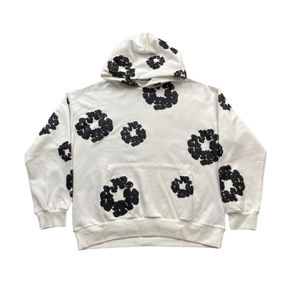 DENIM TEARS COTTON WREATH HOODIE WHITE Status Shipping