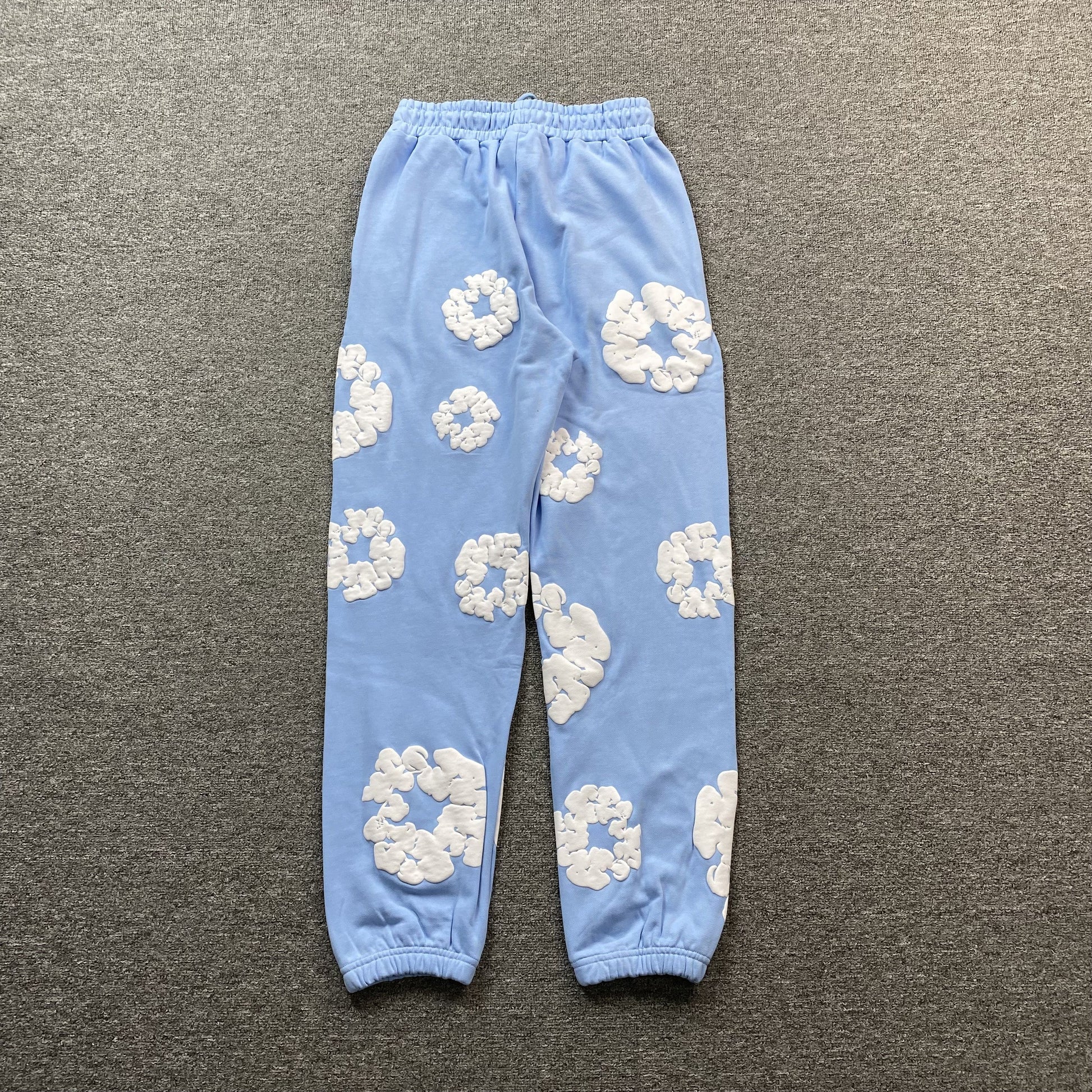 DENIM TEARS COTTON WREATH SWEATPANTS BABY BLUE Status Shipping