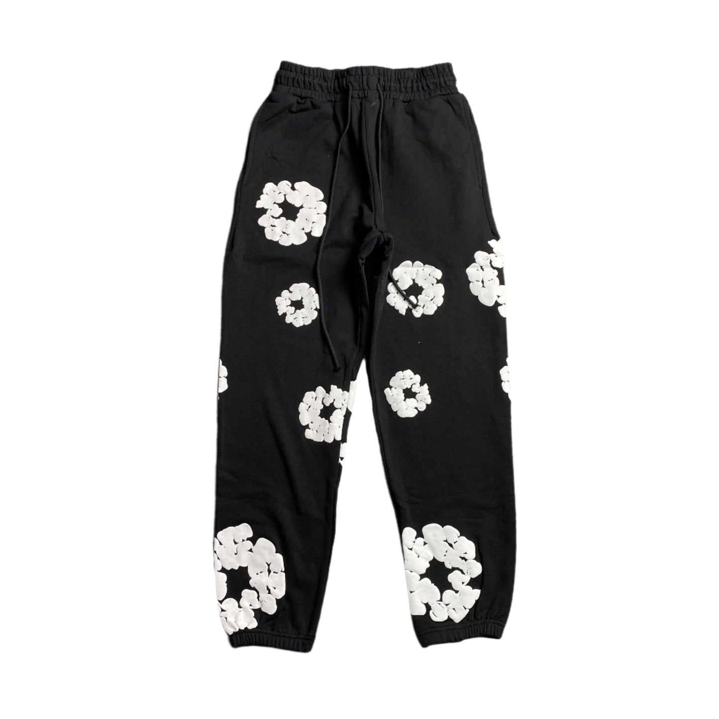 DENIM TEARS COTTON WREATH SWEATPANTS BLACK Status Shipping