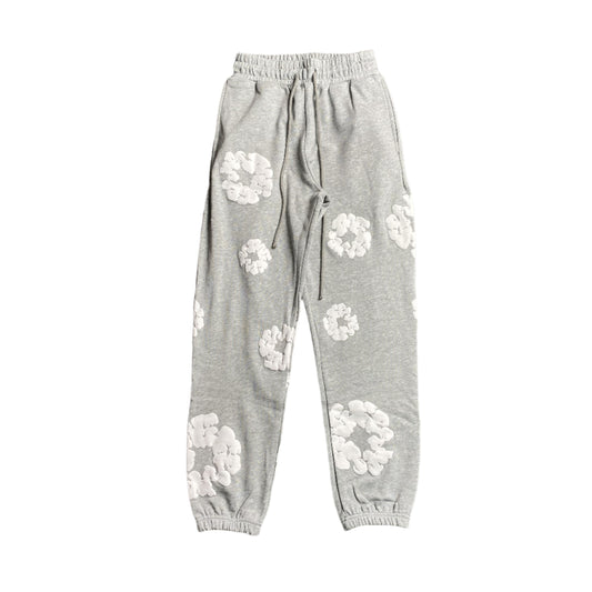 DENIM TEARS COTTON WREATH SWEATPANTS GREY Status Shipping