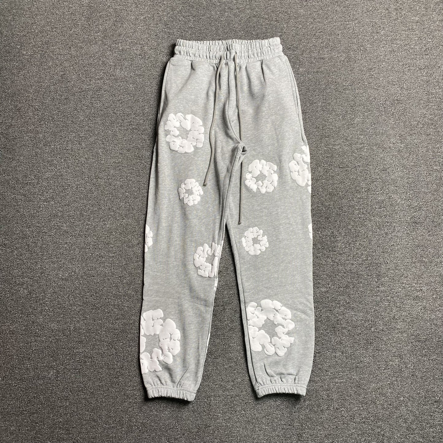 DENIM TEARS COTTON WREATH SWEATPANTS GREY Status Shipping