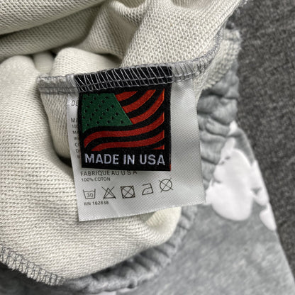 DENIM TEARS COTTON WREATH SWEATPANTS GREY Status Shipping