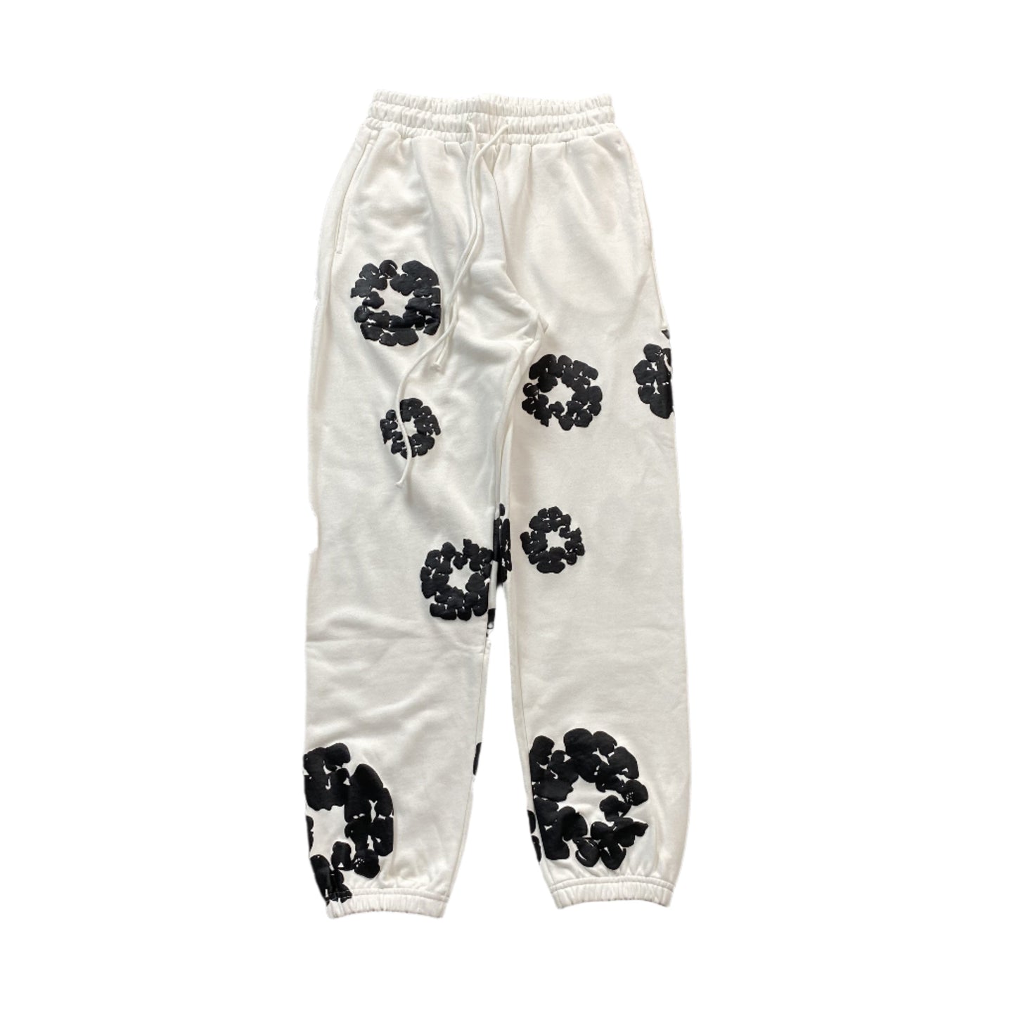 DENIM TEARS COTTON WREATH SWEATPANTS WHITE Status Shipping