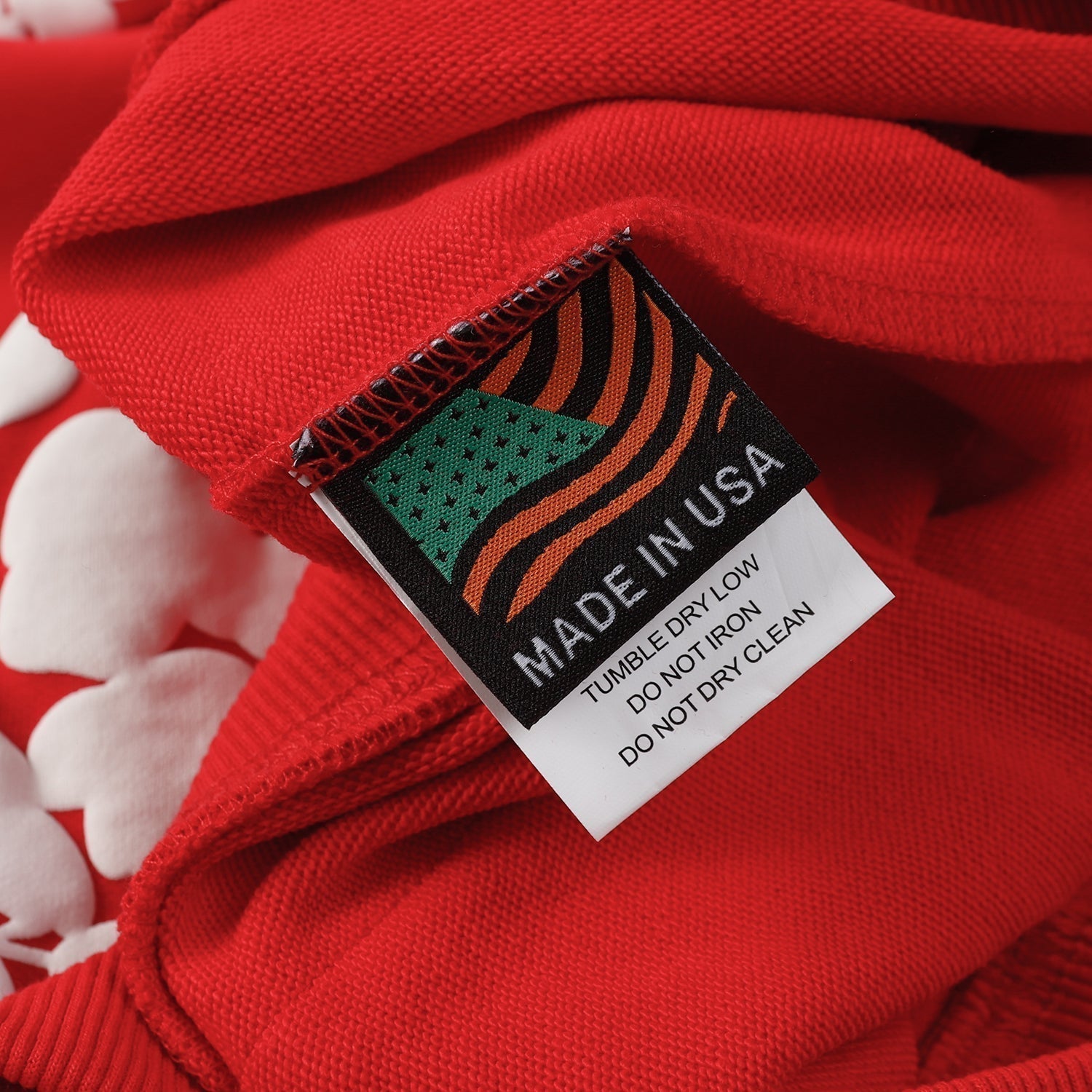 DENIM TEARS COTTON WREATH HOODIE RED Status Shipping