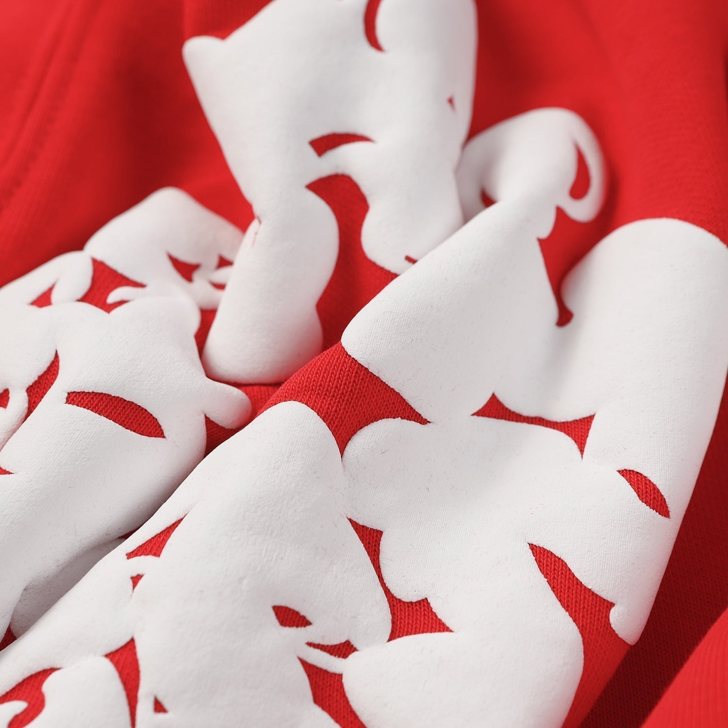 DENIM TEARS COTTON WREATH HOODIE RED Status Shipping