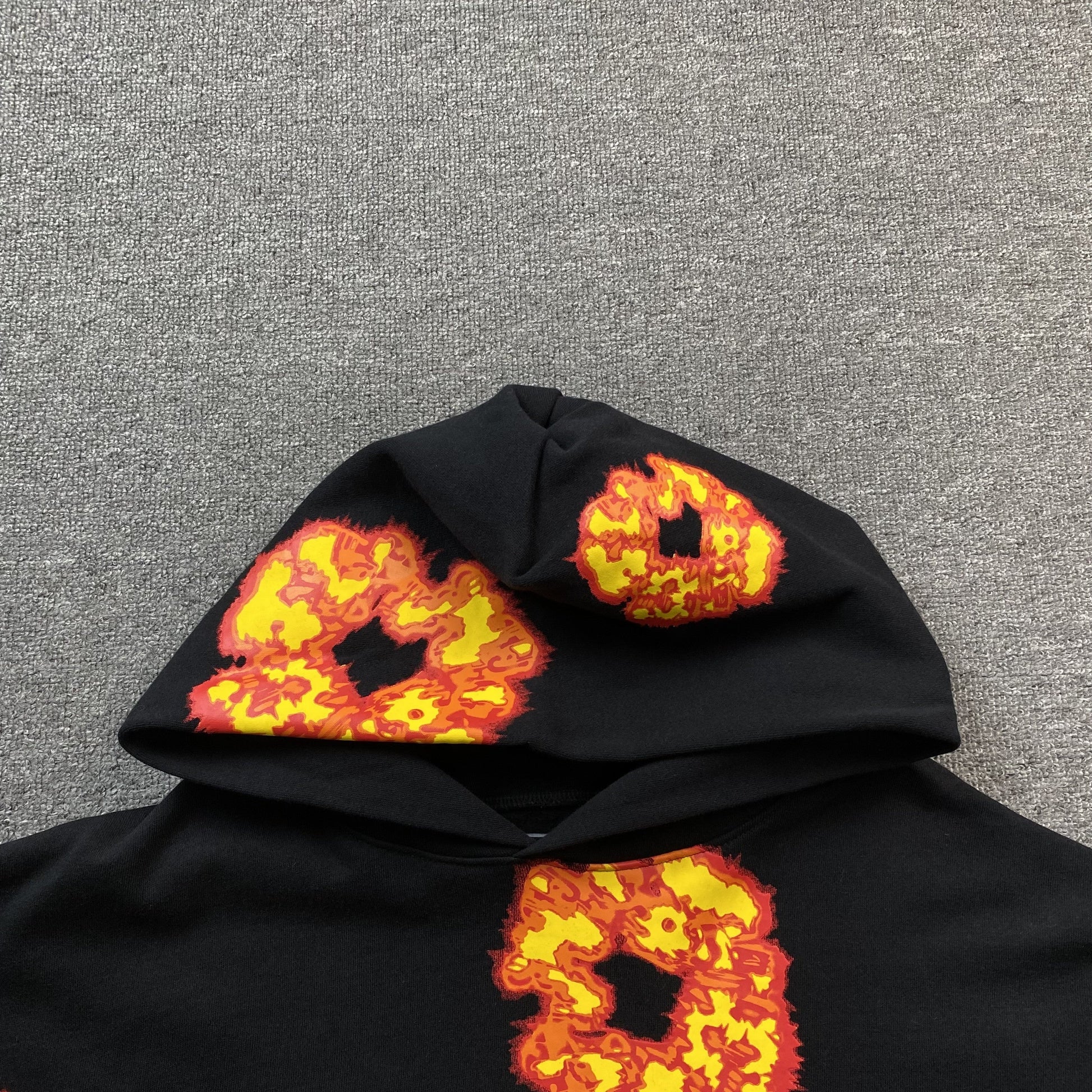 DENIM TEARS x OFFSET WREATH HOODIE BLACK Status Shipping