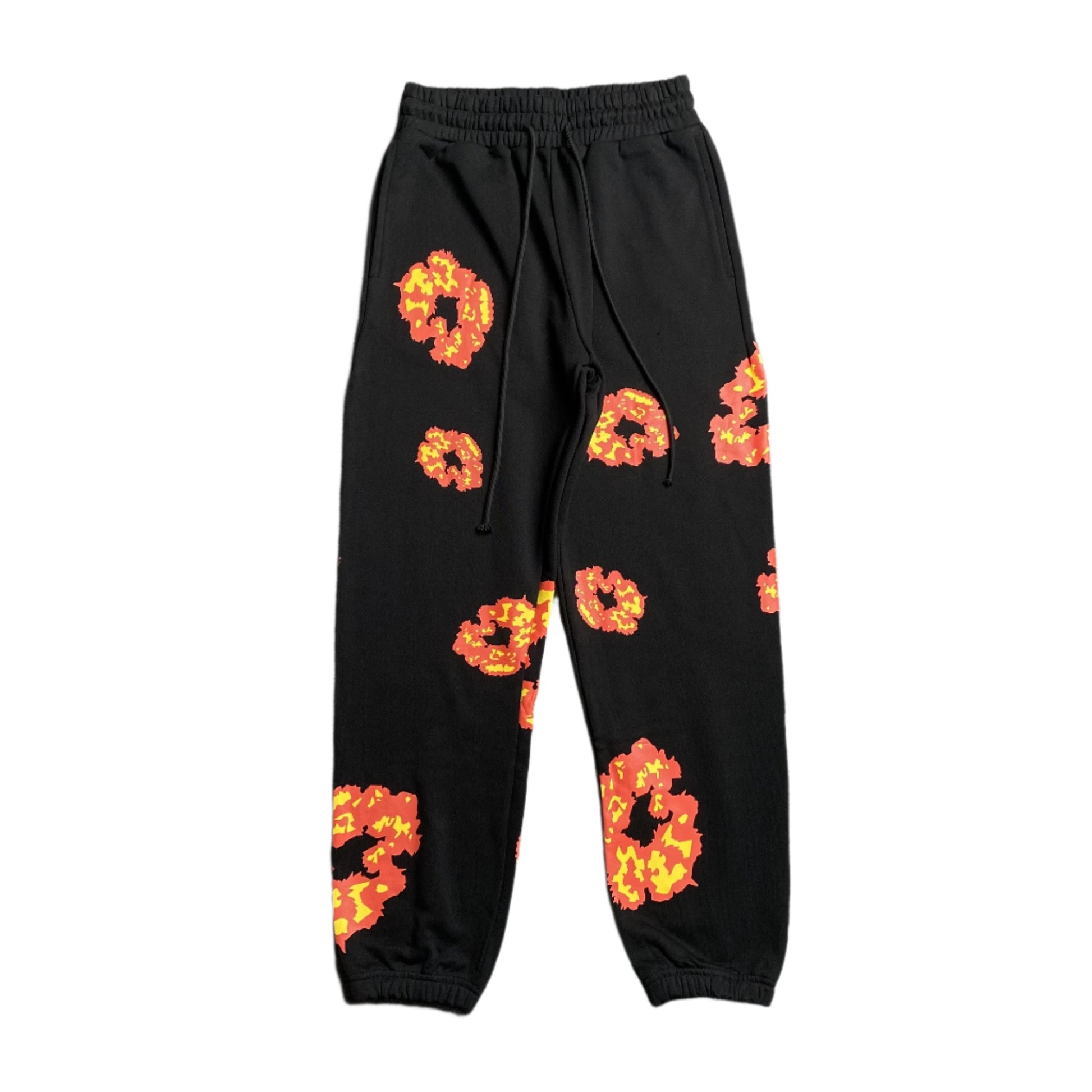 DENIM TEARS x OFFSET WREATH SWEATPANTS BLACK Status Shipping
