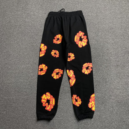 DENIM TEARS x OFFSET WREATH SWEATPANTS BLACK Status Shipping