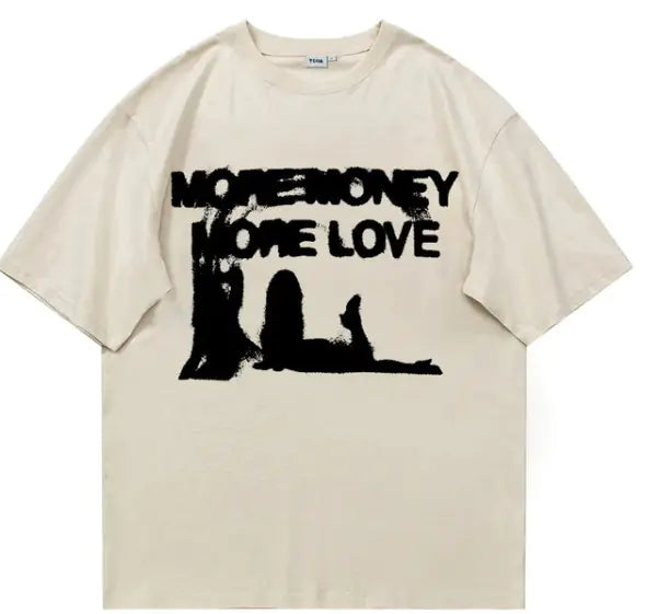 Y2K "MORE MONEY MORE LOVE" t-shirt Project 01