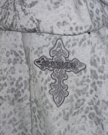 Snow Leopard Sweatpants Lumin Clothing