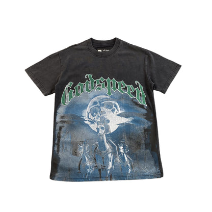 GODSPEED AMIGOS T-SHIRT WASHED BLACK Versili