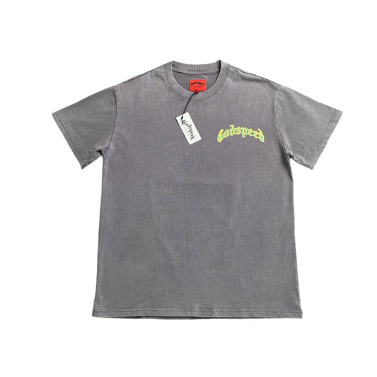 GODSPEED BALACLAVA SZN T-SHIRT WASHED GREY Versili