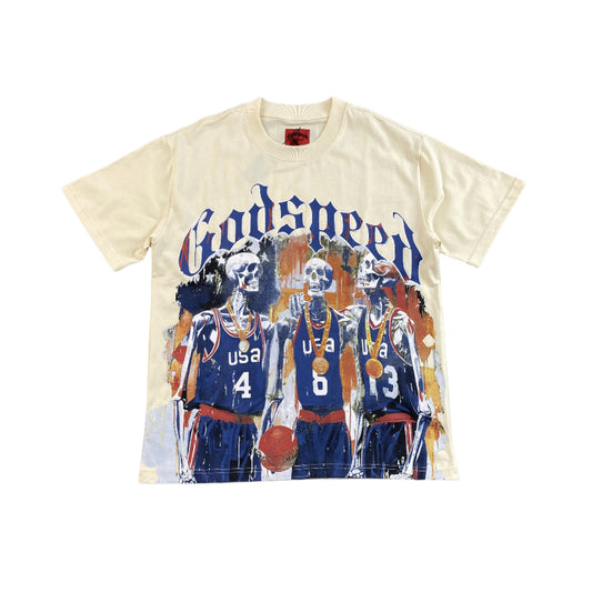 GODSPEED DREAMTEAM 24' T-SHIRT BONE Versili