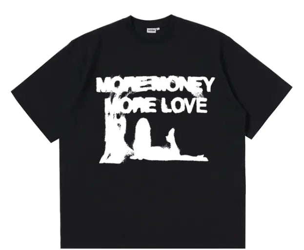 Y2K "MORE MONEY MORE LOVE" t-shirt Project 01