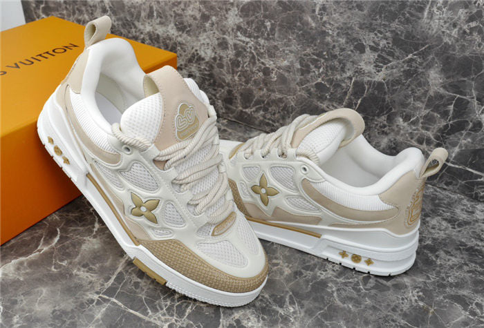 LOUIS VUITTON LV SKATE SNEAKER BEIGE WHITE Versili