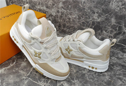 LOUIS VUITTON LV SKATE SNEAKER BEIGE WHITE Versili