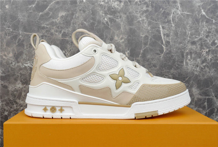 LOUIS VUITTON LV SKATE SNEAKER BEIGE WHITE Versili