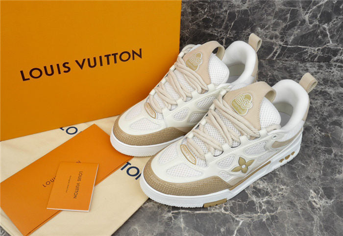 LOUIS VUITTON LV SKATE SNEAKER BEIGE WHITE Versili