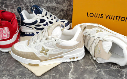 LOUIS VUITTON LV SKATE SNEAKER BEIGE WHITE Versili