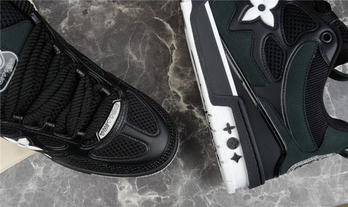 LOUIS VUITTON LV SKATE SNEAKER BLACK WHITE Versili