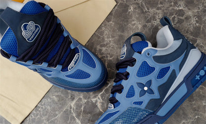 LOUIS VUITTON LV SKATE SNEAKER BLUE Versili