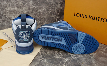 LOUIS VUITTON LV SKATE SNEAKER BLUE Versili