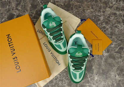 LOUIS VUITTON LV SKATE SNEAKER GREEN Versili