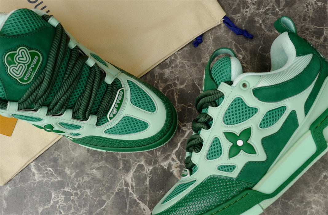 LOUIS VUITTON LV SKATE SNEAKER GREEN Versili