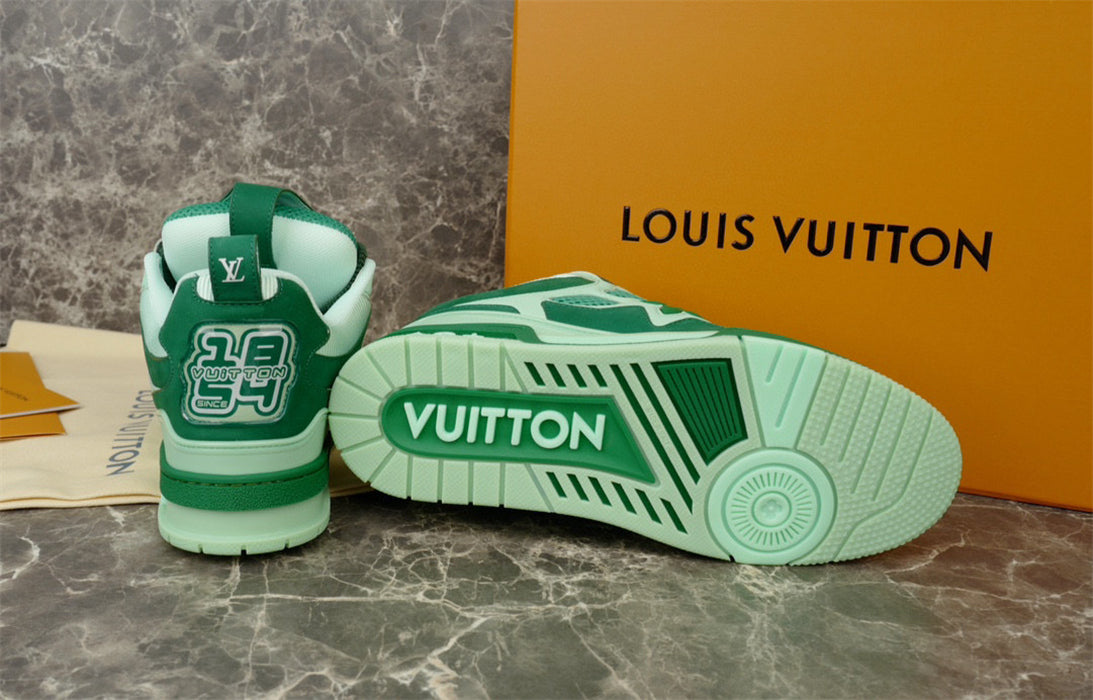 LOUIS VUITTON LV SKATE SNEAKER GREEN Versili