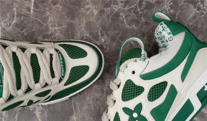 LOUIS VUITTON LV SKATE SNEAKER GREEN WHITE Versili