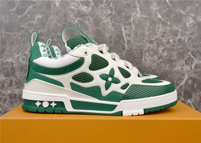 LOUIS VUITTON LV SKATE SNEAKER GREEN WHITE Versili