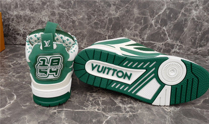 LOUIS VUITTON LV SKATE SNEAKER GREEN WHITE Versili