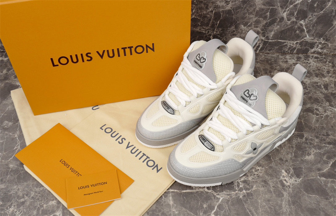 LOUIS VUITTON LV SKATE SNEAKER GREY Versili