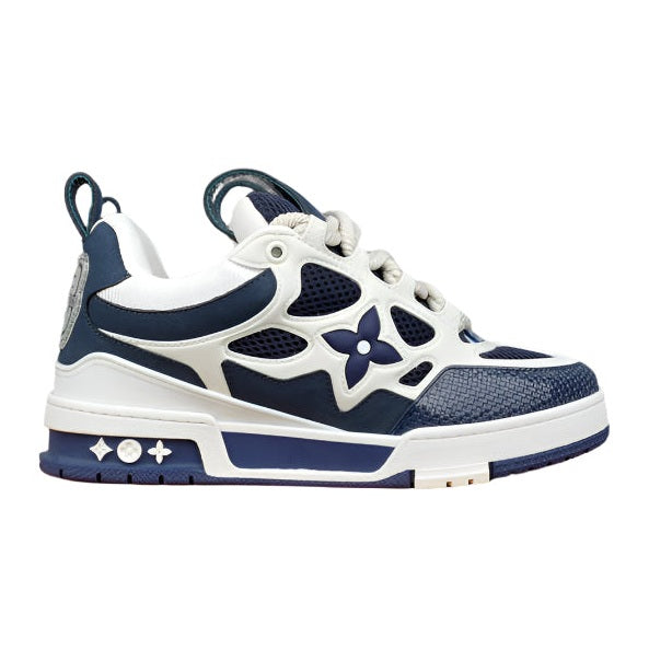LOUIS VUITTON LV SKATE SNEAKER MARINE WHITE Versili