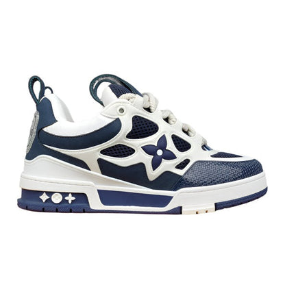 LOUIS VUITTON LV SKATE SNEAKER MARINE WHITE Versili