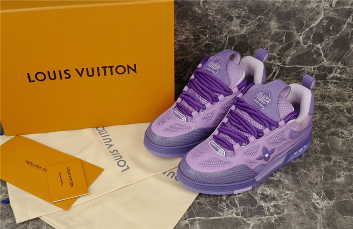 LOUIS VUITTON LV SKATE SNEAKER PURPLE Versili