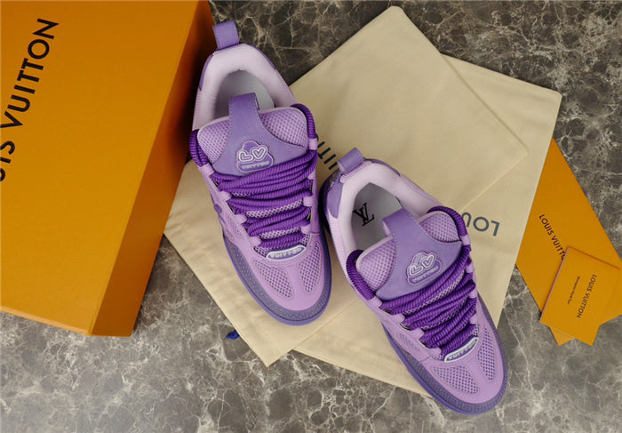 LOUIS VUITTON LV SKATE SNEAKER PURPLE Versili