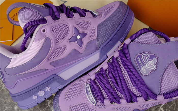 LOUIS VUITTON LV SKATE SNEAKER PURPLE Versili