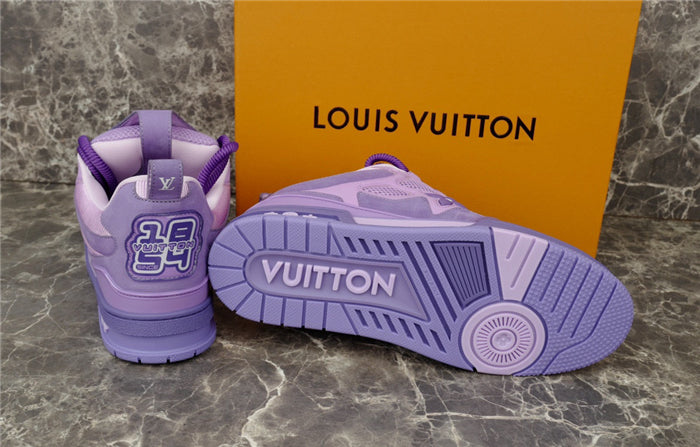 LOUIS VUITTON LV SKATE SNEAKER PURPLE Versili