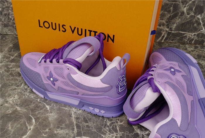 LOUIS VUITTON LV SKATE SNEAKER PURPLE Versili