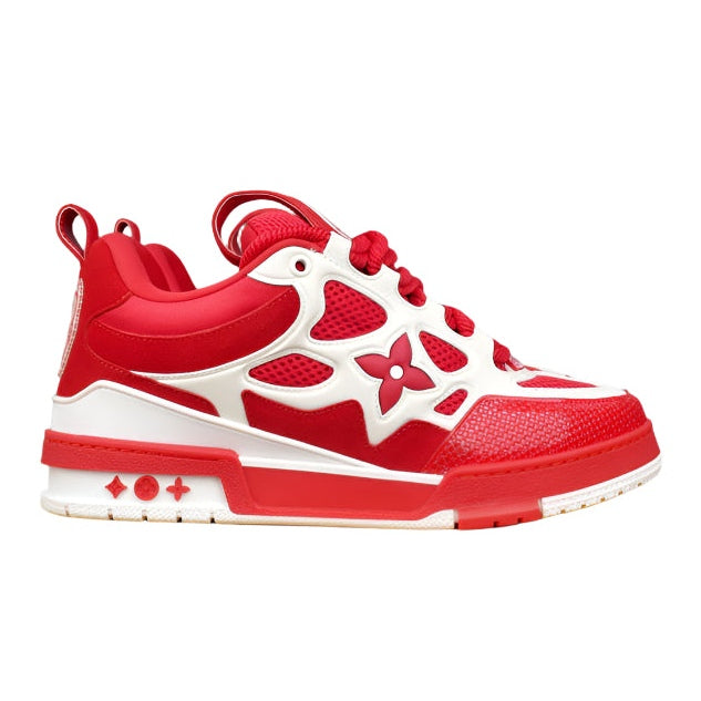LOUIS VUITTON LV SKATE SNEAKER RED WHITE Versili