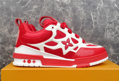 LOUIS VUITTON LV SKATE SNEAKER RED WHITE Versili