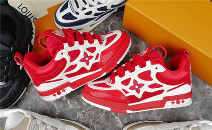 LOUIS VUITTON LV SKATE SNEAKER RED WHITE Versili